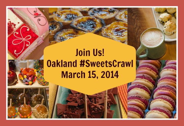 Join us for Oakland SweetsCrawl on March 15