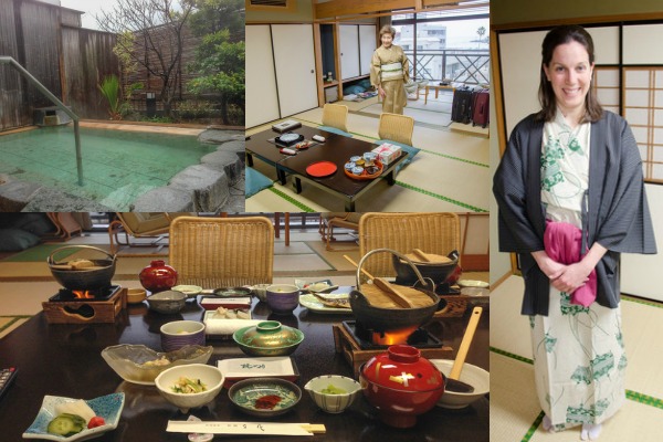 Traditional Japanese Inn and Hot Spring Spa