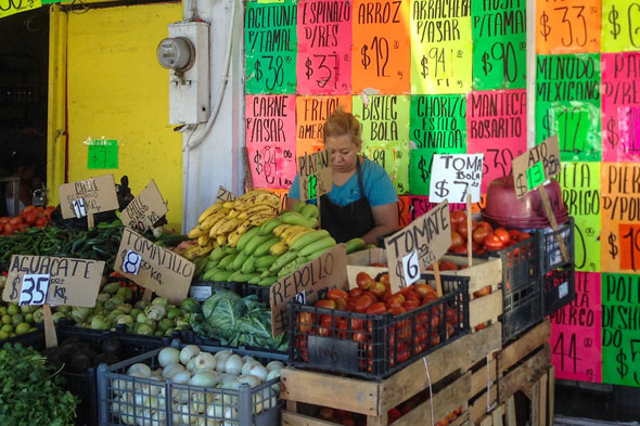 Ensenada market: Mercado Los Globos
