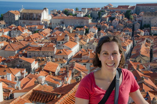 Cassie in Dubrovnik, Croatia