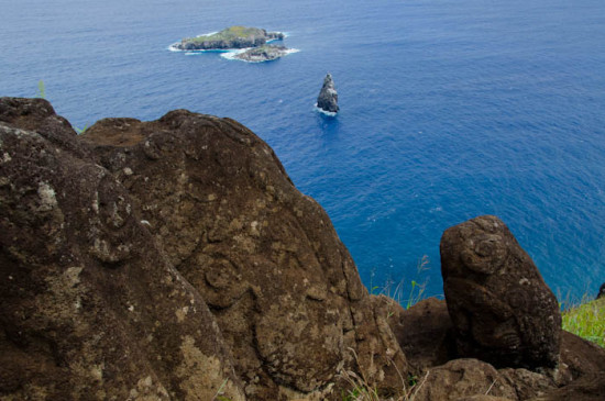 Petroglyphs at the Orongo Ruins, Easter Island