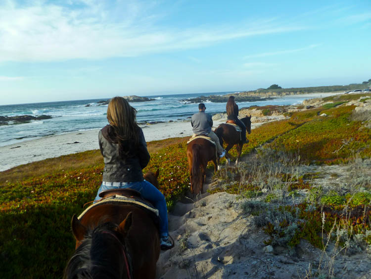 Horseback Riding on Pebble Beach