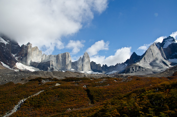 Hiking the W trek in Parque Nacional Torres del Paine