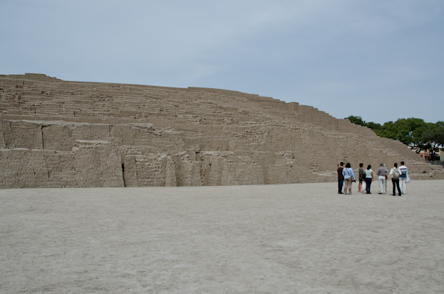 The main temple at Huaca Pucllana, Lima, Peru