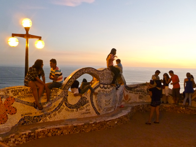 Parque de Amor in Miraflores, Lima, Peru