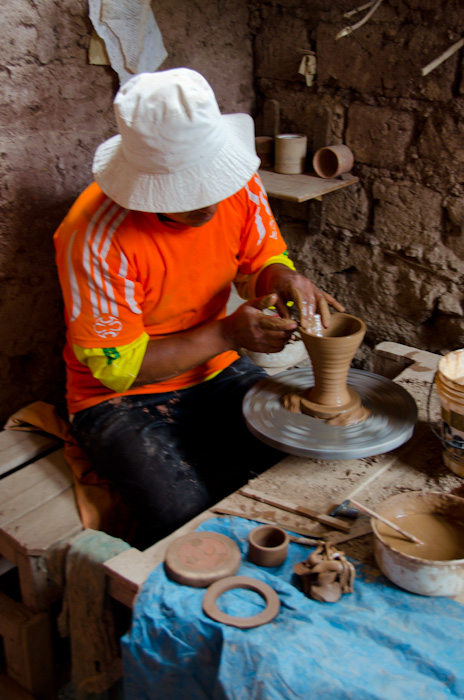 Pottery Demonstration, Urubamba, Peru
