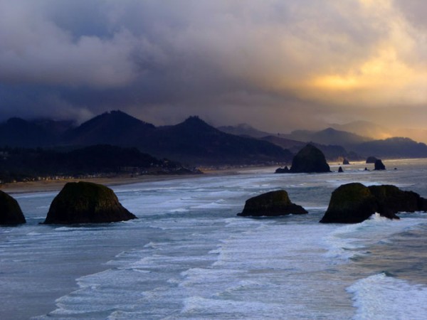 Stormy Sunset at Cannon Beach, Oregon | Ever In Transit