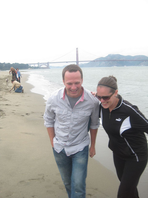 Golden Gate Bridge with my sister