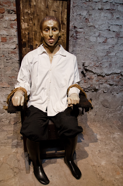 Images of torture - Inquisition Museum - Lima, Peru