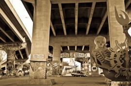 Mural art + photos of Chicano Park San Diego
