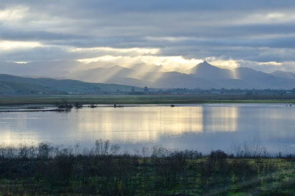 san felipe lake gilroy sunrise