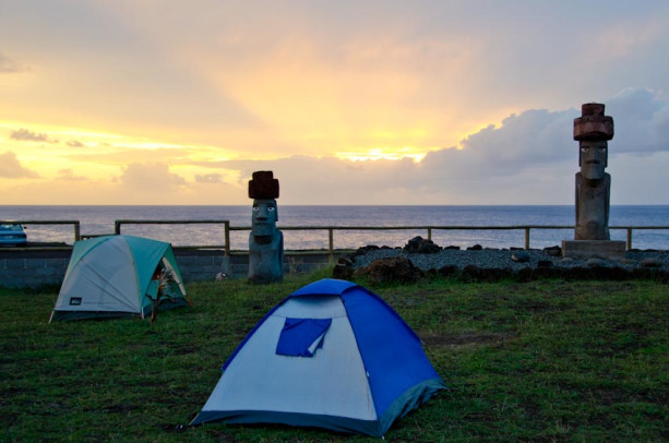 Sunset at Camping Mihinoa