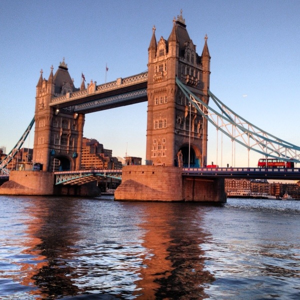 Tower Bridge at Sunset - London