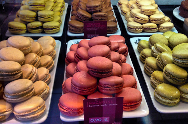 Do you believe that McDonalds sells macarons? McDonalds macarons at the Paris McCafe