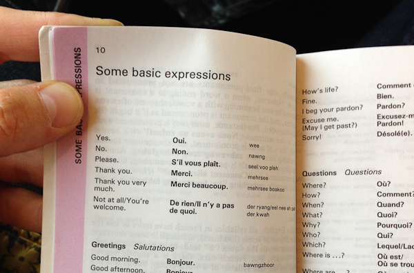 French Phrasebook