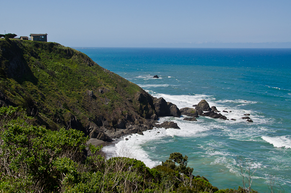 The Mendocino Coast south of Elk, CA