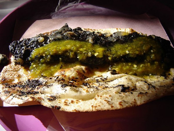 Huitlacoche quesadilla