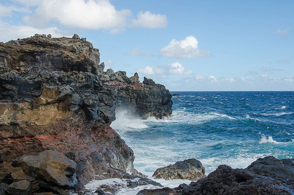 Rocky Cliffs of Northwest Maui