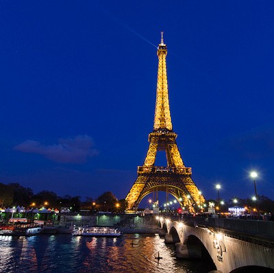 Views of Paris At Night