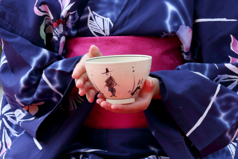 Traditional Japanese Tea Ceremony in Uji, Japan near Kyoto
