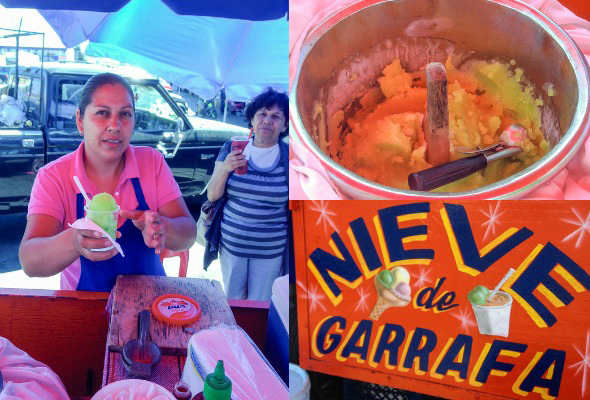 Nieve de Garrafa - Mercado Los Globos, Ensenada