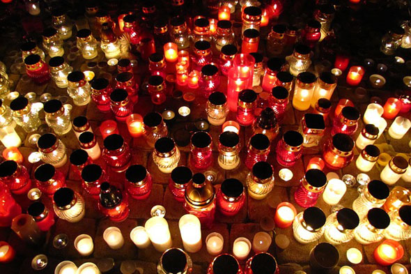 Dia de Los Muertos Candles
