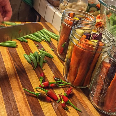 Adventures In Pickling & A Dilly Bean Recipe
