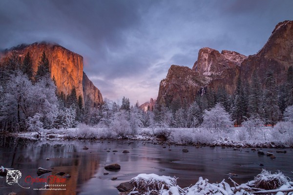 Yosemite snow - Winter in California (Photo: Optimal Focus Photography)